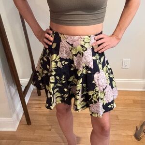 Rag & Bone mini skirt with Lambskin Leather